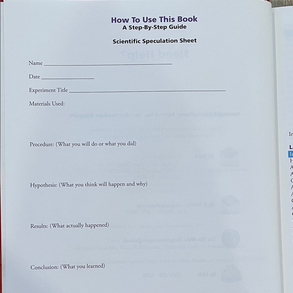 Christian Homeschool—Exploring Creation with Human Anatomy and Physiology Book - Picture 4 of 8